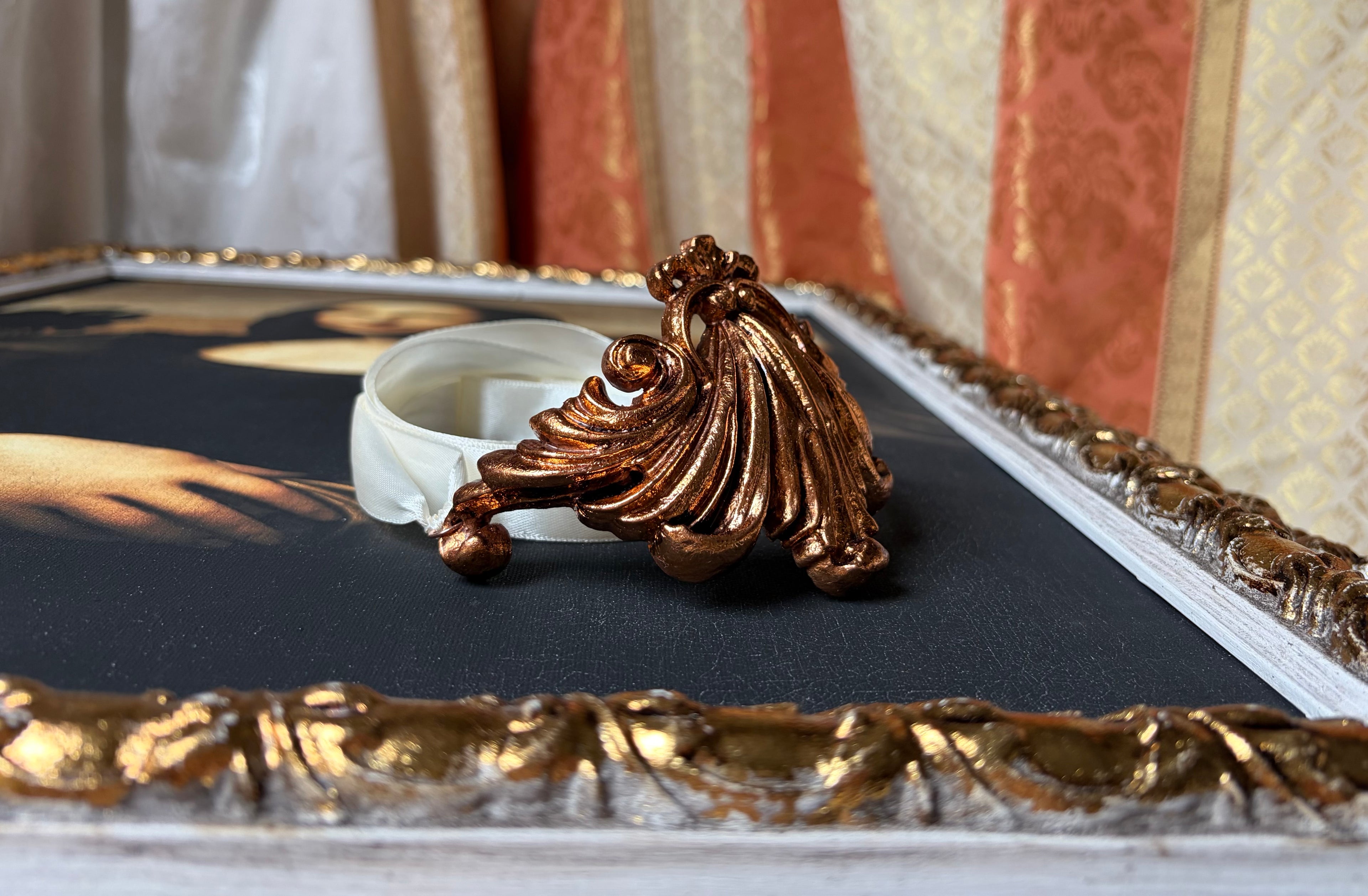 Antique Bronze "Millefoglie" necklace