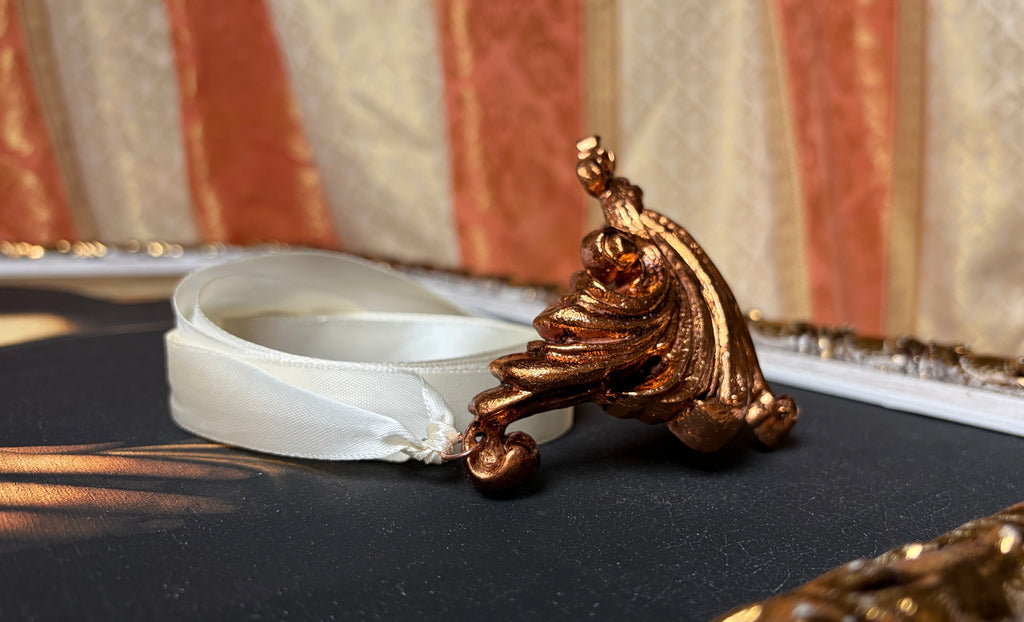 Antique Bronze "Millefoglie" necklace