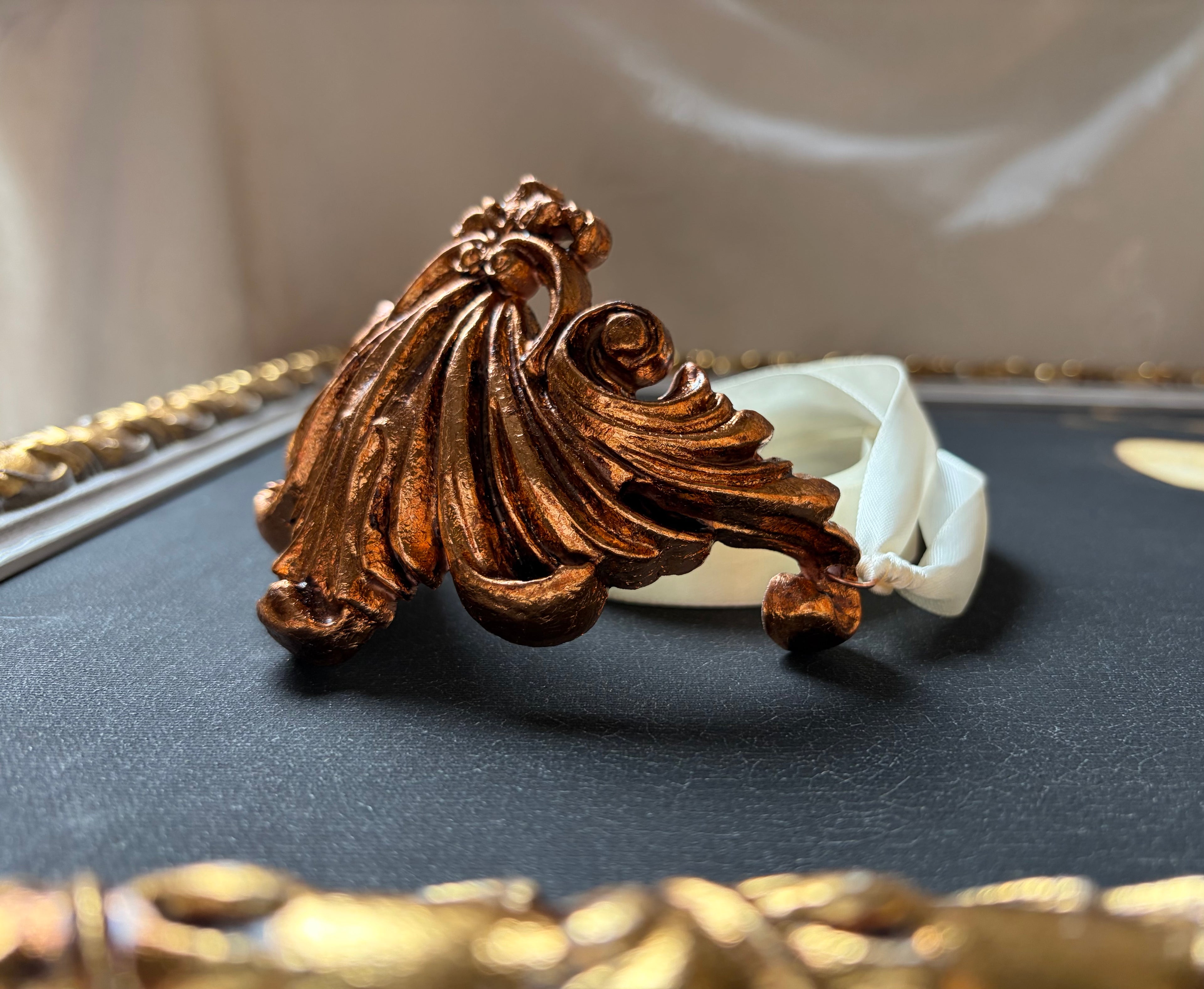 Antique Bronze "Millefoglie" necklace